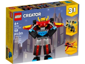 Фото конструктор lego creator суперробот 159 деталей (31124)