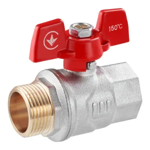 Кран кульовий WaGa 3/4“ ВЗ PN40 (WG-100005)