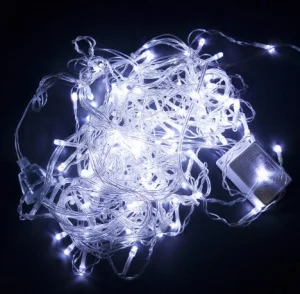 Фото электрогирлянда bpny сосулька 100led 3м белая (108071)