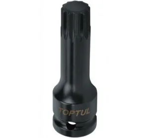 Головка ударна TOPTUL SPLINE М18 L77мм 1/2" (KADB1618L)