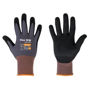 Рукавички захисні Bradas Flex Grip Sandy Pro нітрил розмір 7 (RWFGSP7)