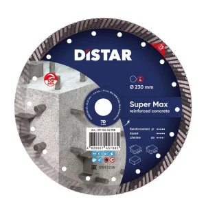 Диск алмазний DiStar Super Max 1A1R Turbo 232x2,6 x15x22,23мм (10115502018)