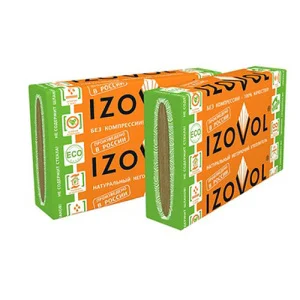 Утеплювач IZOVOL Ф-120 1000х600х50 мм 120 кг/м3