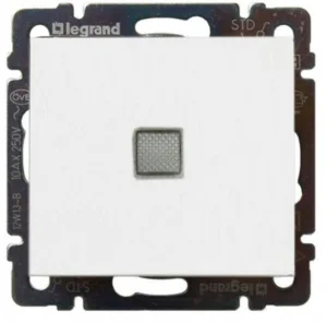 Вимикач одноклавішний Legrand Valena Classic 10АХ білий (774410)