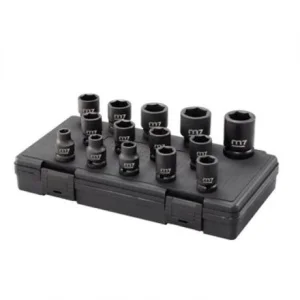 Набір головок торцевих Mighty Seven 1/2" 10-27мм 14шт (222542)