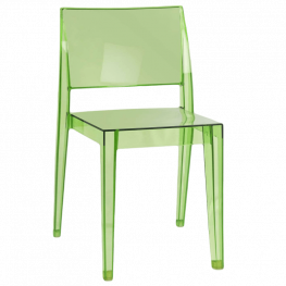 Фото стул papatya gyza 35 прозрачно-зеленый (2477)