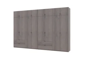 Шафа для одягу Doros Лукас Канноло/Канноло 4та4 ДСП 360х50х240 (42005250)