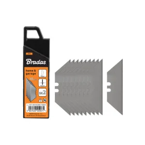 Трапецієподібні леза Bradas Neutral 19мм 10шт (DIY-KN1902BN/10BOX)