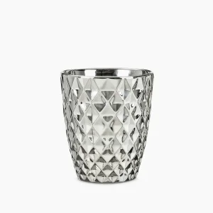 Орхідейніця Scheurich MIRROR SILVER кераміка 14 дзеркальна з фактурою