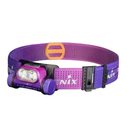Фото фонарик налобный fenix ​​hm65r-t v2.0 сиреневый (hm65rtv20neb)