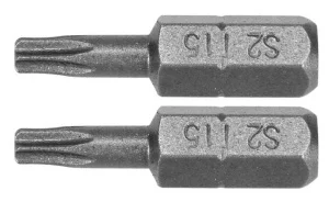 Набір біт YATO TORX T15x25мм HEX 1/4" 2шт (YT-77903)