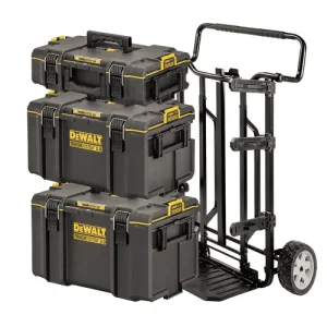 Комплект ящиків DeWALT TOUGHSYSTEM 2.0, 3 ящика на візку (DWST83401-1)