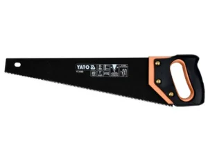 Ножівка по дереву YATO 7 зубів/1", полотно 1мм, покрите PTFE, 500мм (YT-31093)