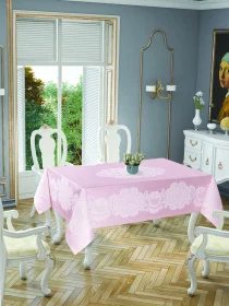 Фото скатерть tropik home royal pink 5699-4 150х220см (th_14003354)