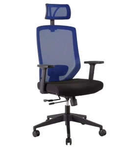 Фото офисное кресло home4you joy black-blue (14504)
