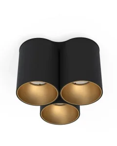 Точковий світильник Nowodvorski Eye Tone III Black, Gold (8092)