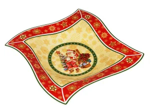 Блюдо фігурне Lefard Новорічна колекція 29 см 586-058