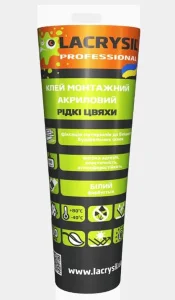 Клей Lacrysil Рідкі цвяхи білий 200г