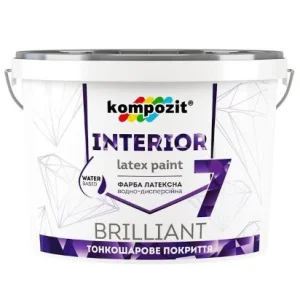 Краска интерьерная Kompozit INTERIOR 7 база С 1,4кг