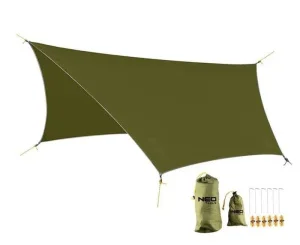 Тент Neo Tools 360х290см оливковий (63-130)