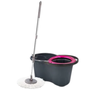 Набір для прибирання Planet Spin Mop Min Eco антрацитово-фіолетовий 14л (13205)