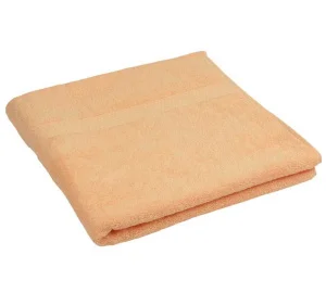Рушник махровий Руно 70x140 Персиковий