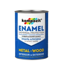 Емаль алкідна Kompozit біла 0,25кг