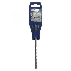 Бур Зеніт SDS-Plus 6x160мм (21006160)