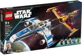 Конструктор Lego Star Wars Истребитель Новой Республики E-Wing против Звездного истребителя Шин Хати 1056 деталей (75364)