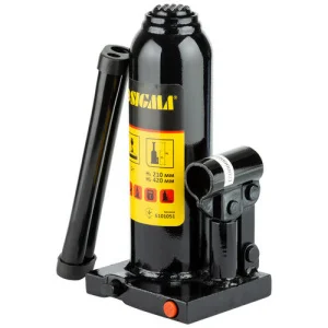 Домкрат гідравлічний Sigma пляшковий 5т 210-420мм (6101051)
