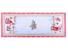 Фото раннер новогодний lefard home textile hiver с люрексом 47x140см (716-040)