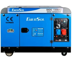 Генератор дизельний EnerSol SKDS-13EBAU одно/трьохфазний 13кВт