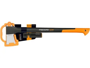 Набір Fiskars Сокира-колун X21 + точилка універсальна (129047)