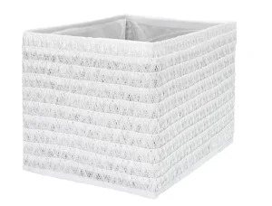 Фото складной короб handy home zigzag белый 25х19х17см (qr10f-m)