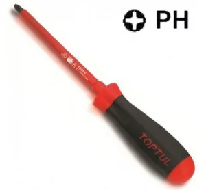 Викрутка хрестова TOPTUL PH1x100мм (FBEB0110)
