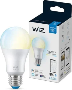 Лампа WiZ Smart E27 8W 60W 806Lm A60 2700-6500K Wi-Fi (929002383502)