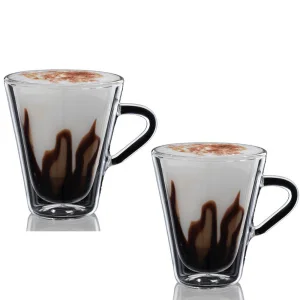 Фото чашки luigi bormioli thermic glass, для эспрессо, 105 мл, (2 шт.)
