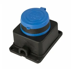 Розетка настінна монофазна FAR 1х16А каучук (F106)