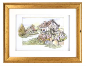 Ключниця секційна Lefard Хатинка в селі без гачків 35,5x27,5x5см (541-039)