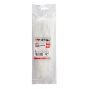 Хомут пластиковий Intertool 2,5x200мм 100шт (TC-2520)