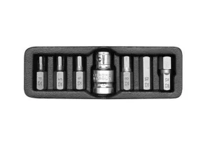 Набір біт YATO HEX 30мм адаптер 1/2" 7шт (YT-0412)