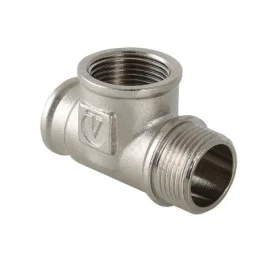 Тройник Valtec c переходом на наружную резьбу 1/2" вн.-вн.-нар. VTr.134.N.0004