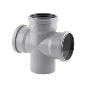 Хрестовина внутрішньої каналізації TA Sewage 110мм 90° (CZ110005)