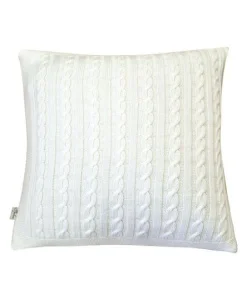 Наволочка Прованс Soft коси в'язана молочна 45x45см (011700)