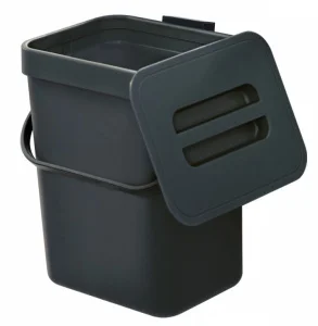 Фото мусорное ведро mvm bin-11 антрацит 3л (bin-11 3l anthracite)