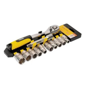 Набір головок торцевих MASTERTOOL PROFI 1/2" 10-24мм 12шт (78-1212)