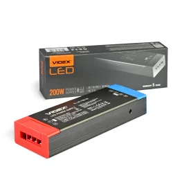 Фото блок питания для led ленты videx dc12v 16,6a 200w ip20 (vl-lst-p200-12v)
