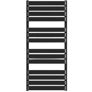 Рушникосушарка електрична Terma Warp T RAL 9005 1110x500мм (WLWAT111050K9M5E8TS1D)