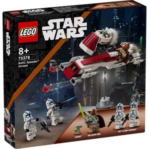 Фото конструктор lego star wars побег на barc спидере 221 деталь (75378)
