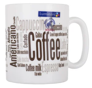 Чашка Luminarc ESSENCE CoffeePedia 320 мл